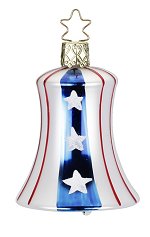 Patriotic Bell<br>Stars & Stripes Ornament
